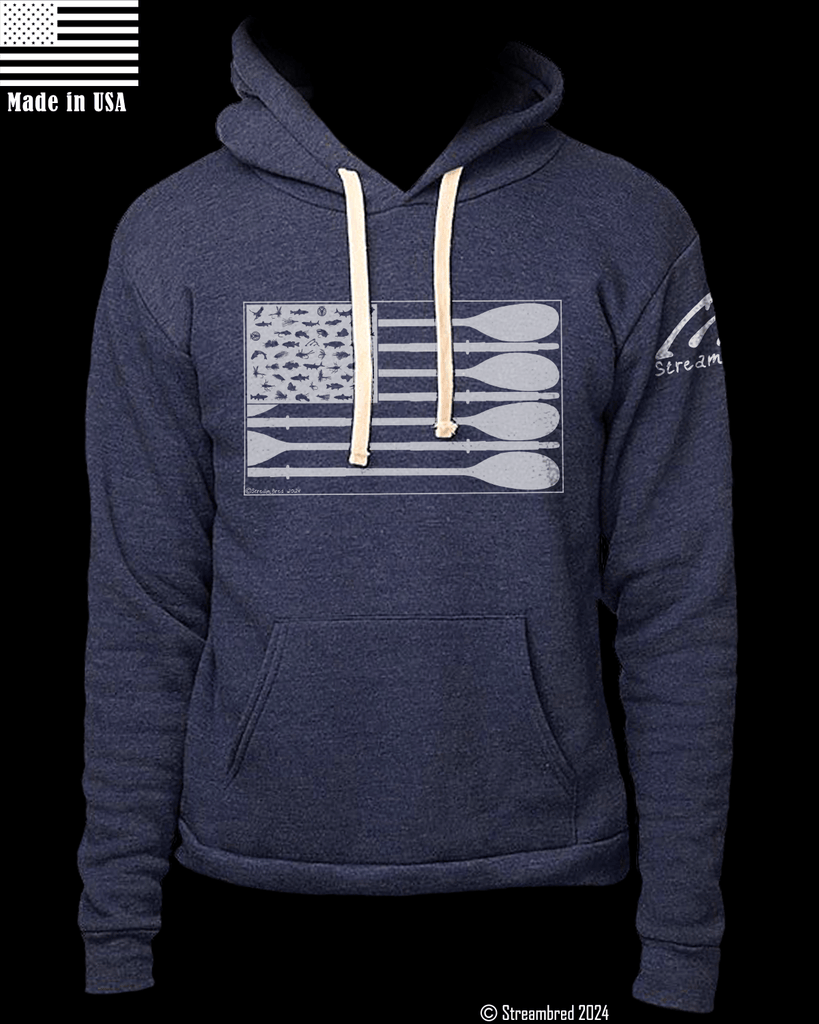 M's Fly Oar Flag 50/50 Hoodie