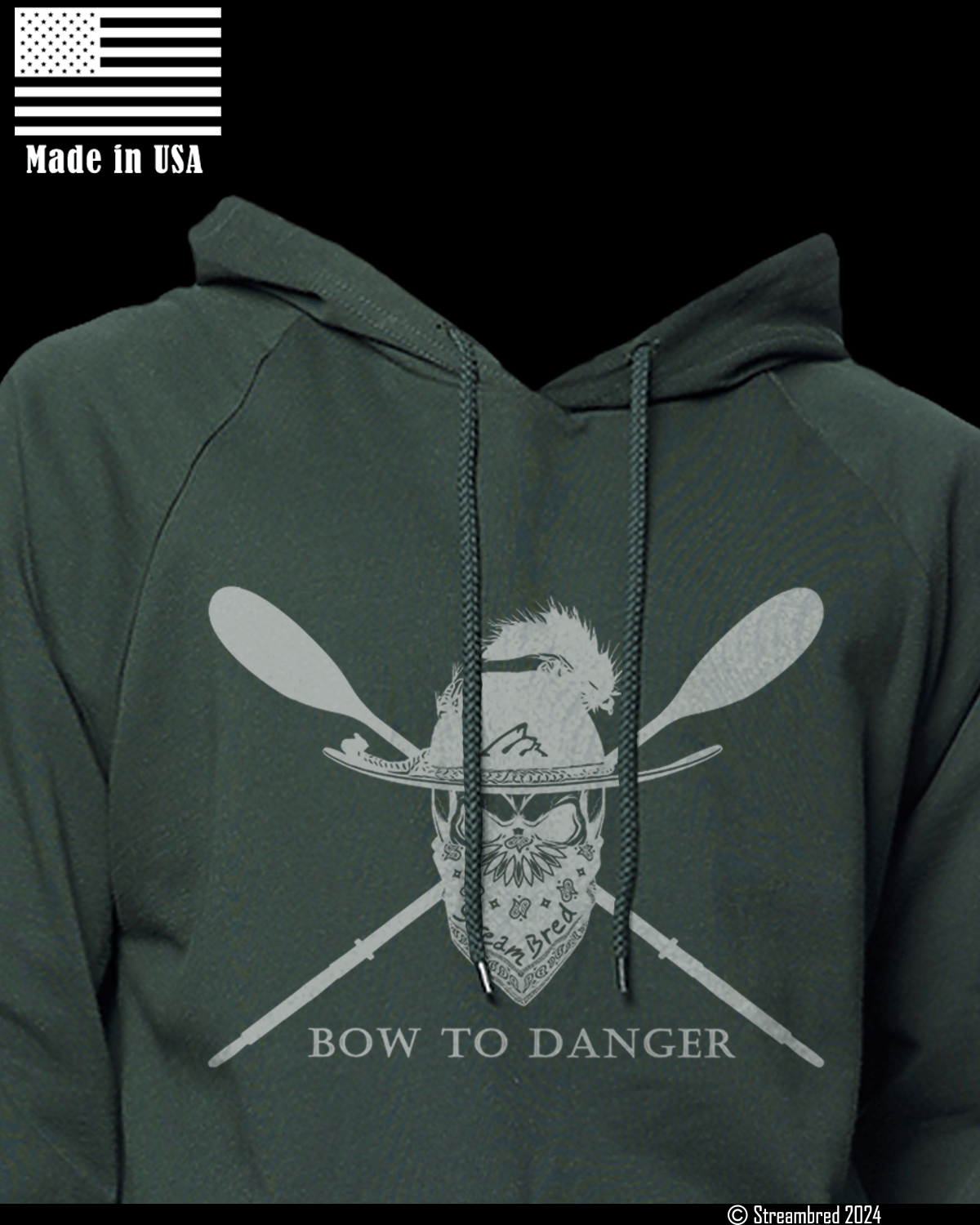 W's Bow to Danger Organic Hoodie